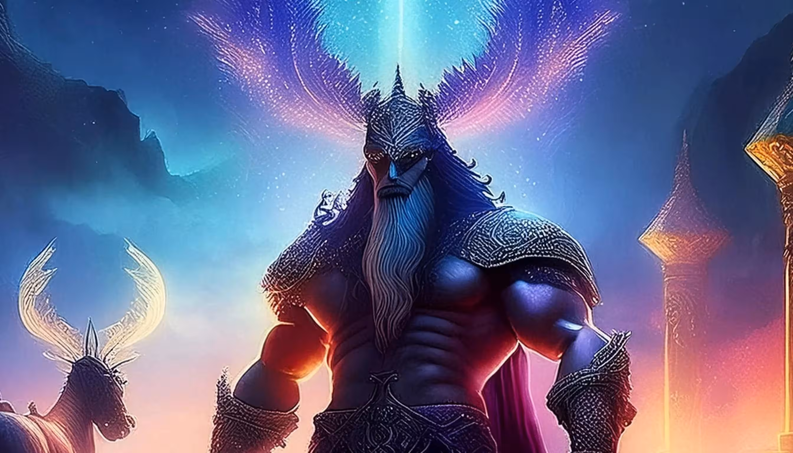 a smaller image of the god freyr